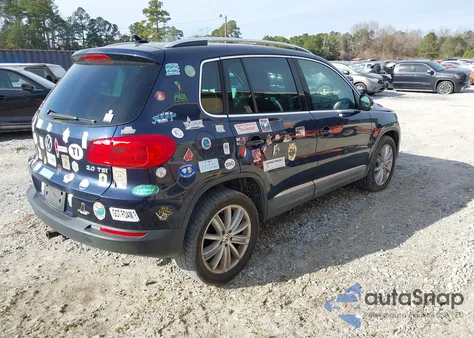 2013 Volkswagen Tiguan S/Se/Sel from USA, damaged, VIN WVGAV7AX7DW557612